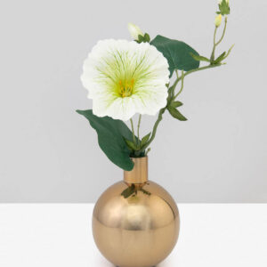 4.5in Tall Gold Bud Stainless Steel Vase
